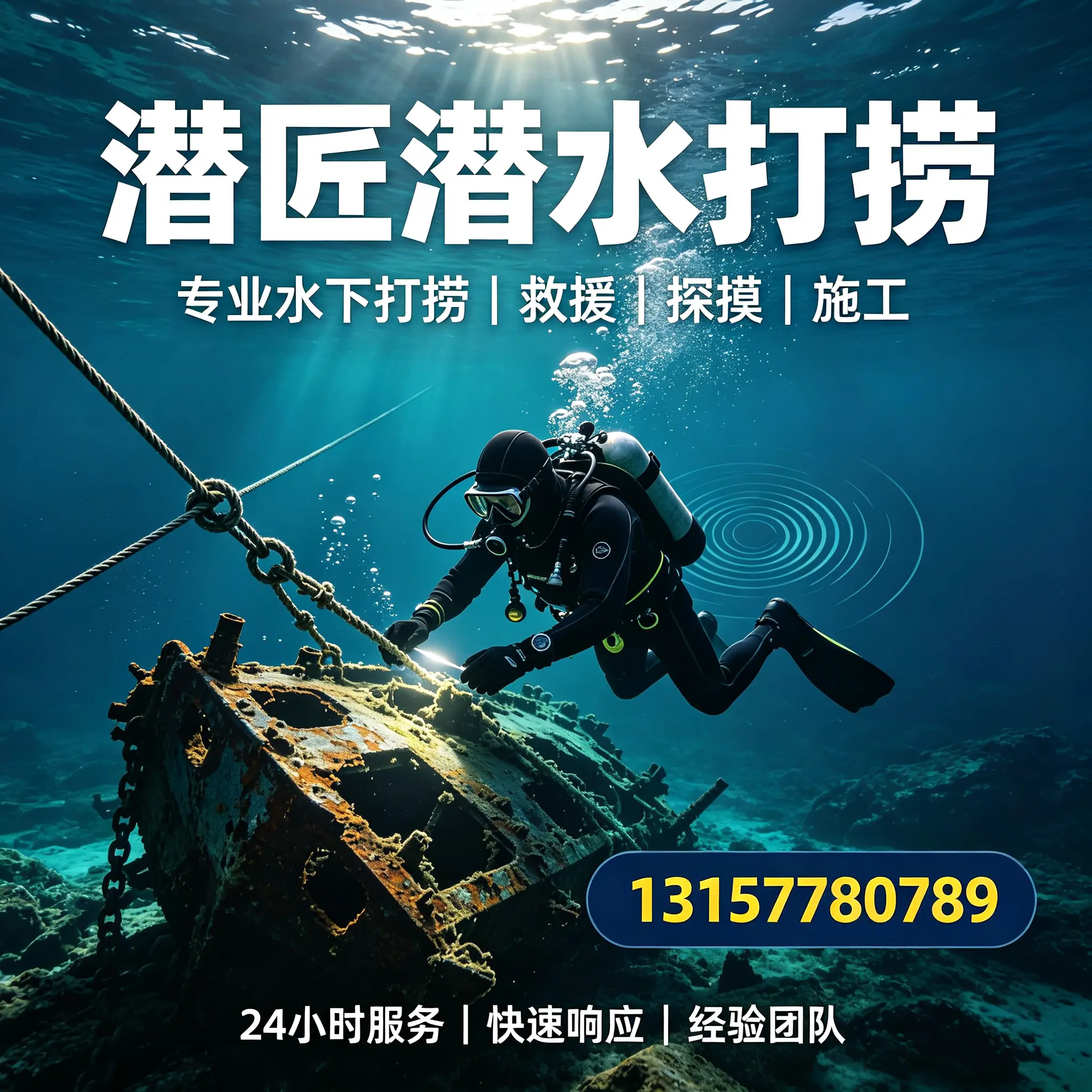 休宁水下打捞作业服务产品